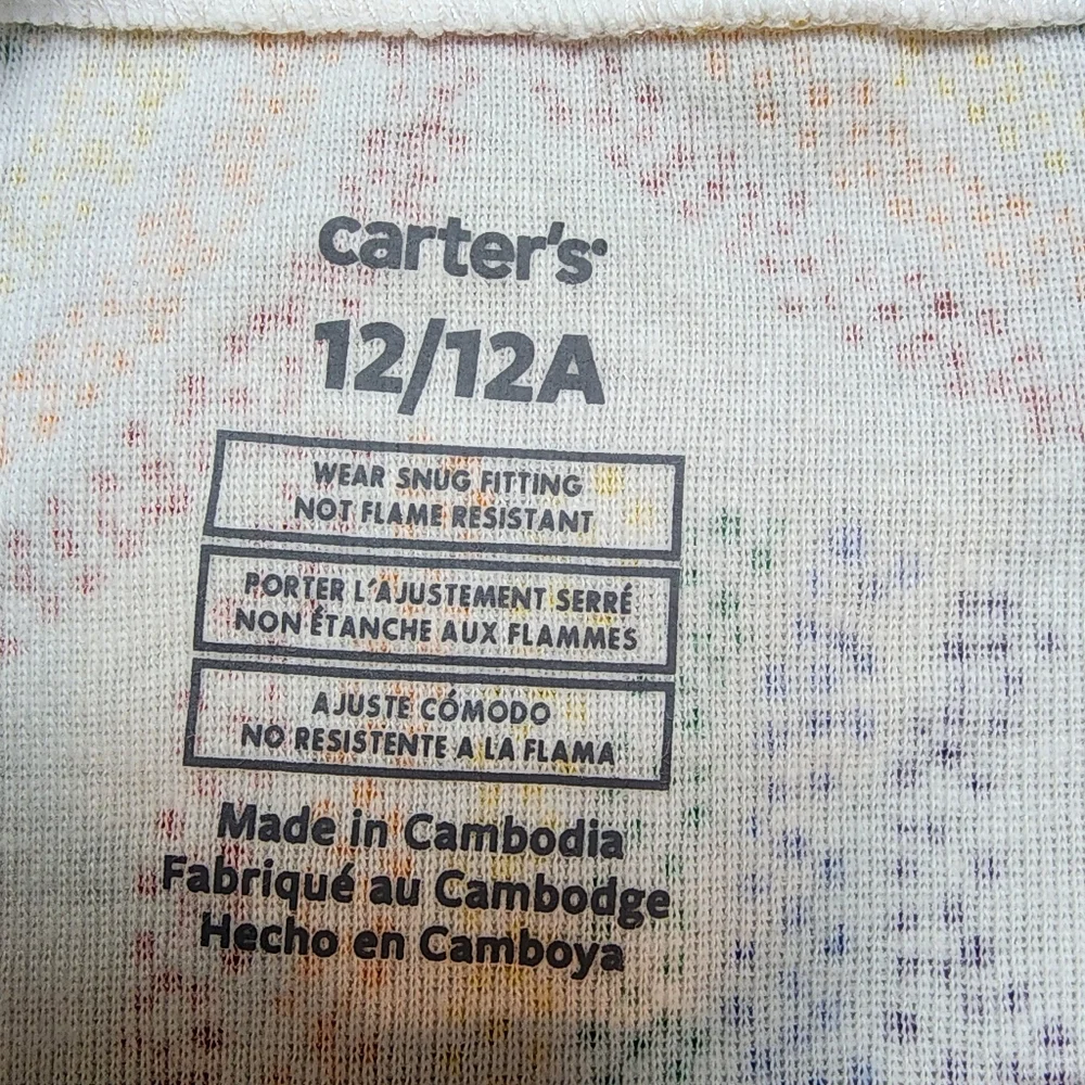 Carter's Rainbow Pajamas